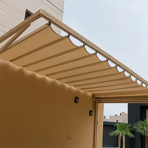 تركيب المظلات المتحركة